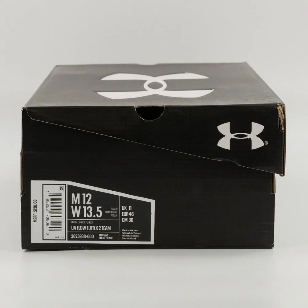 Under Armour Flow FUTR X 2 'Red White' 3025938-600 Basketball Multi Size - Picture 10 of 12